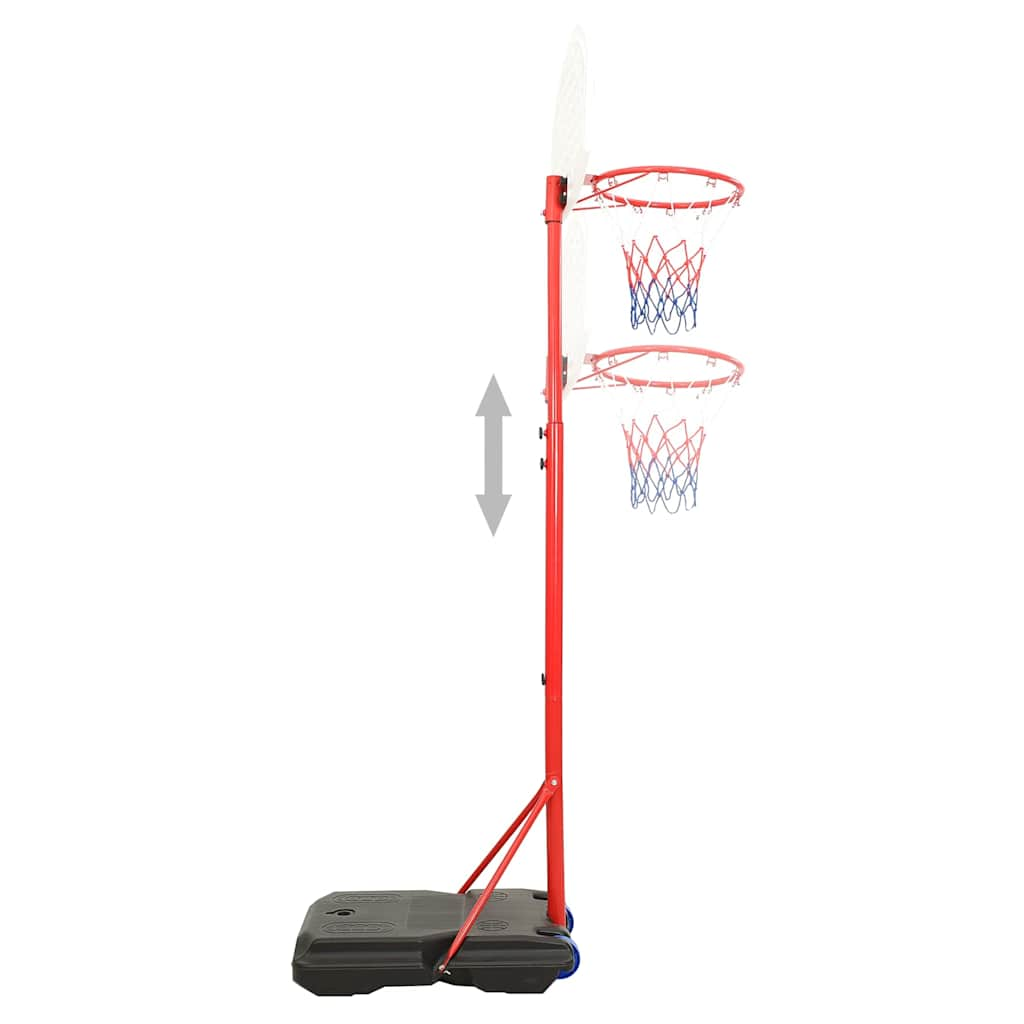 VidaXL Basketball Set portable adjustable 200-236 cm