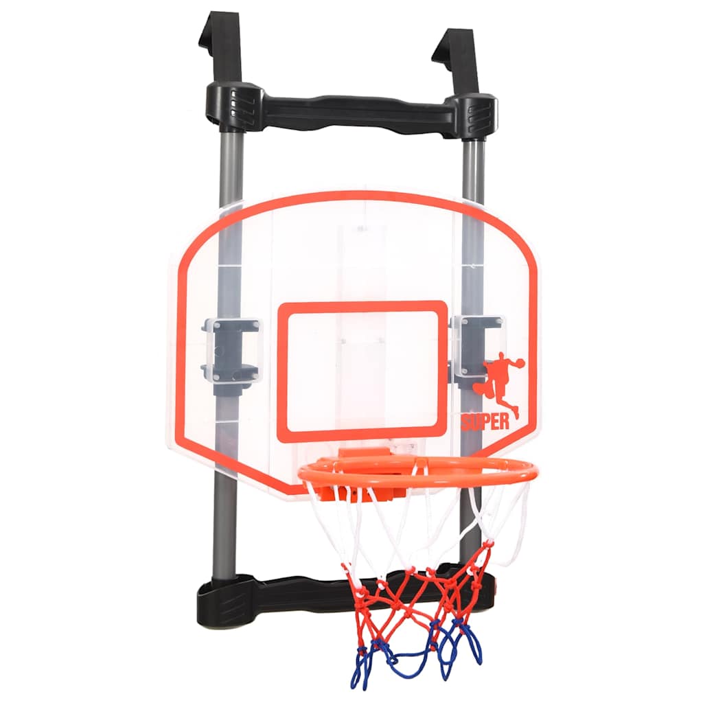 Vidaxl Children's Basket Ball Set for Door Justerbar