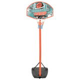 Vidaxl basketbalset draagbaar verstelbaar 180-230 cm