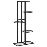 Vidaxl bloemenstandaard met 5 lagen 43x22x98 cm metaal zwart