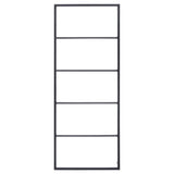 Vidaxl handdoekenrek 45x10x115 cm staal zwart