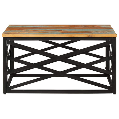 Vidaxl salontafel 68x68x35 cm massief gerecycled hout