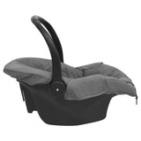 VidaXL Babyautostoel 42x65x57 cm lichtgrijs