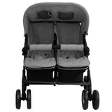 Vidaxl Twin Children's Steel Light Grey