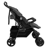 Vidaxl Twin Children's Steel Dark Gray