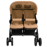 Vidaxl Twin Children's Steel Taupe