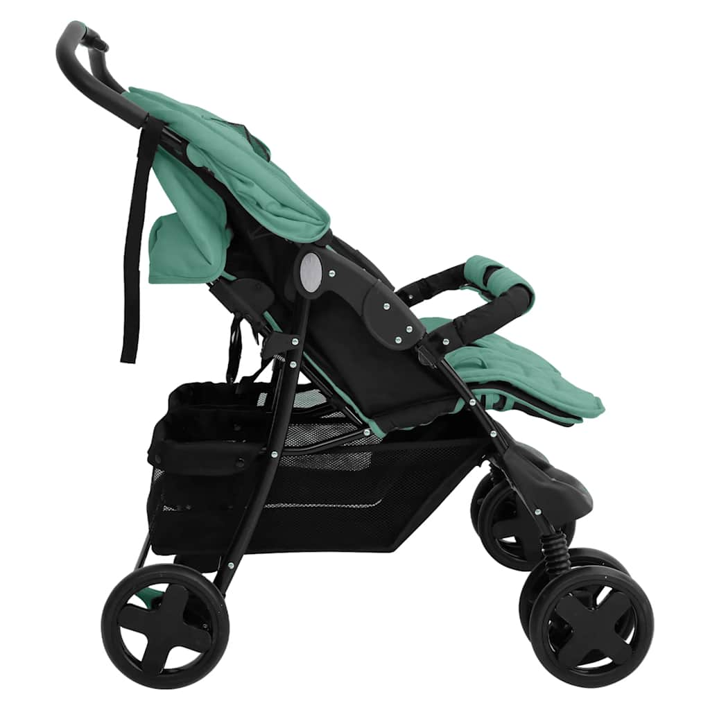 Vidaxl Twin Children's Steel's Green