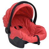 Vidaxl Baby Car siège 42x65x57 cm rouge