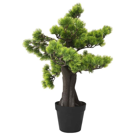 Vidaxl kunstplant met pot pinus bonsai 60 cm groen