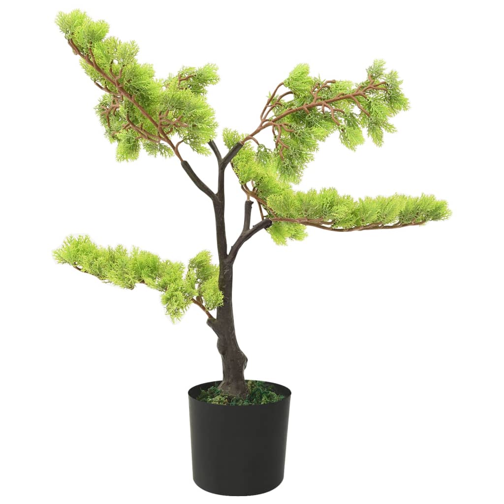 Sztuczna roślina vidaxl z doniczką bonsai 60 cm zieloną