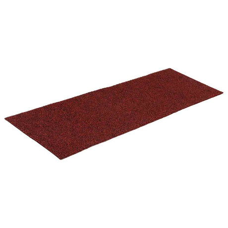 Vidaxl trapmatten zelfklevend 15 stuks 60x25 cm bordeaux rood rechthoekig