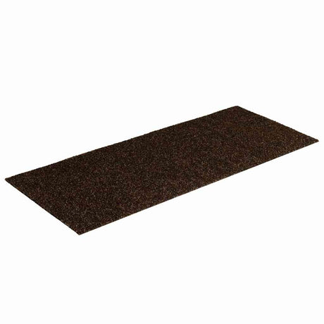 Vidaxl trapmatten zelfklevend 15 stuks 60x25 cm bruin rechthoekig