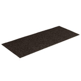 Vidaxl trapmatten zelfklevend 15 stuks 60x25 cm donkerbruin rechthoekig