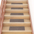 Vidaxl trapmatten zelfklevend 15 stuks 60x25 cm beige rechthoekig