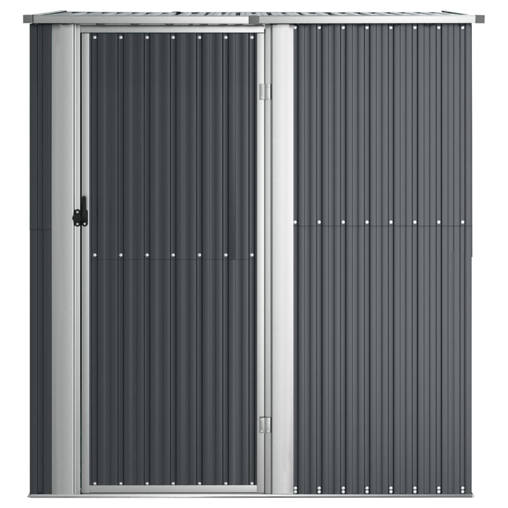 Vidaxl Garden shed 180.5x97x209.5 cm Galvanized steel anthracite