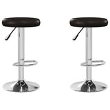 Vidaxl barstoelen 2 st kunstleer bruin