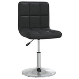 Vidaxl eetkamerstoelen 2 st kunstleer zwart