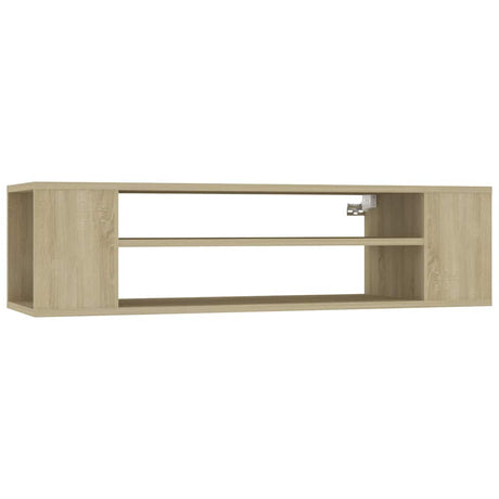 Vidaxl tv-hangmeubel 100x30x26,5 cm bewerkt hout sonoma eikenkleurig