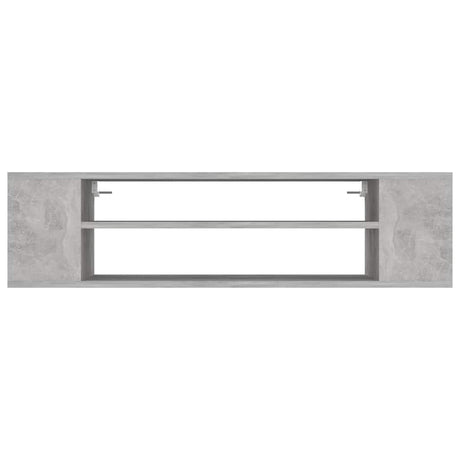 Vidaxl tv-hangmeubel 100x30x26,5 cm bewerkt hout betongrijs