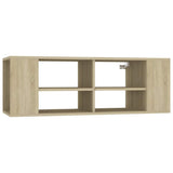 Vidaxl tv-wandmeubel 102x35x35 cm bewerkt hout sonoma eikenkleurig