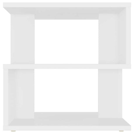 Vidaxl bijzettafel 40x40x40 cm bewerkt hout wit