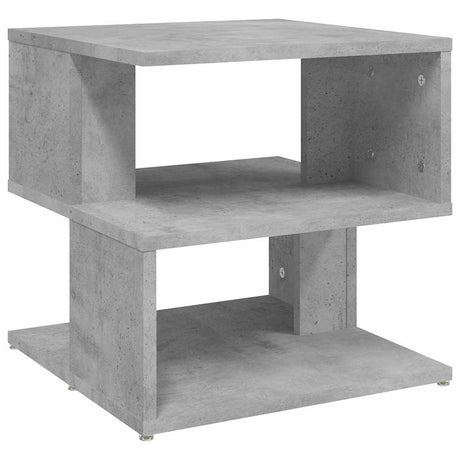 Vidaxl bijzettafel 40x40x40 cm bewerkt hout betongrijs