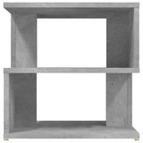 Vidaxl bijzettafel 40x40x40 cm bewerkt hout betongrijs