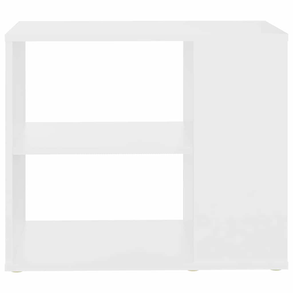 Vidaxl bijzetkast 60x30x50 cm bewerkt hout wit