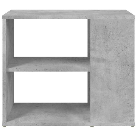 Vidaxl bijzetkast 60x30x50 cm bewerkt hout betongrijs