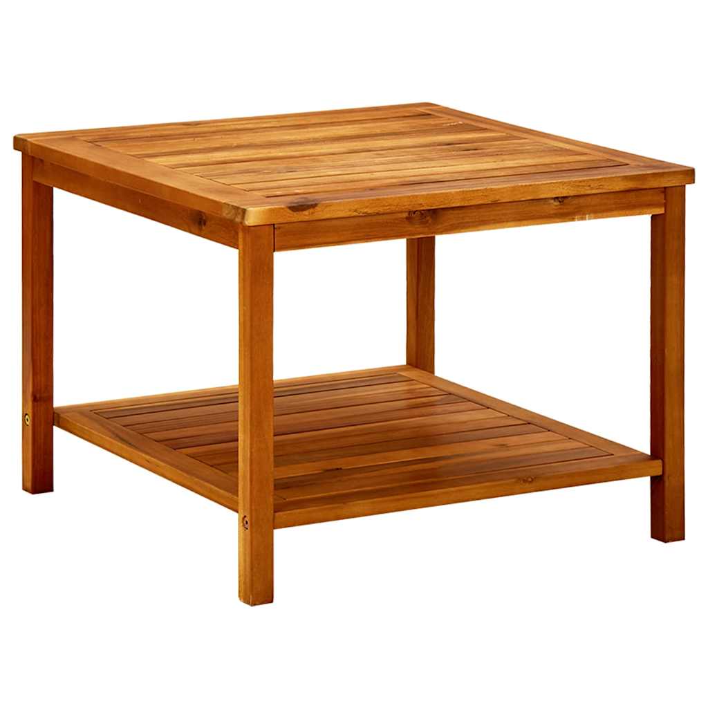 Vidaxl salontafel 60x60x45 cm massief acaciahout