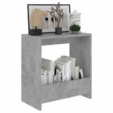Vidaxl bijzettafel 50x26x50 cm bewerkt hout betongrijs