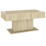 Vidaxl salontafel 96x50x45 cm bewerkt hout sonoma eikenkleurig