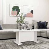 Vidaxl salontafel 103,5x60x40 cm bewerkt hout wit