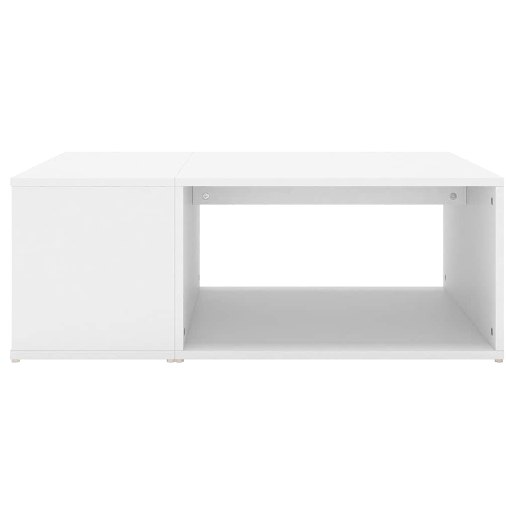 Vidaxl salontafel 90x67x33 cm bewerkt hout wit