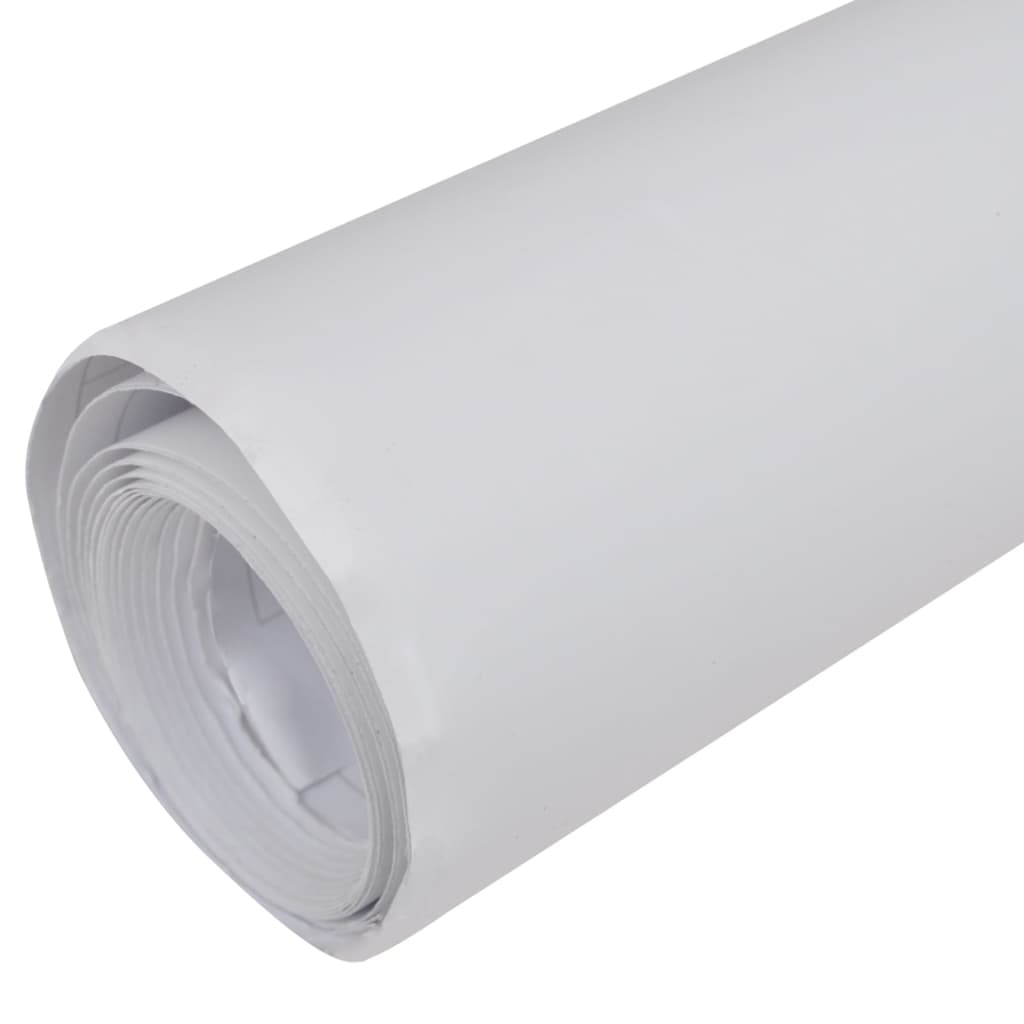 VidaXL Autofolie 100x150 cm Mat white