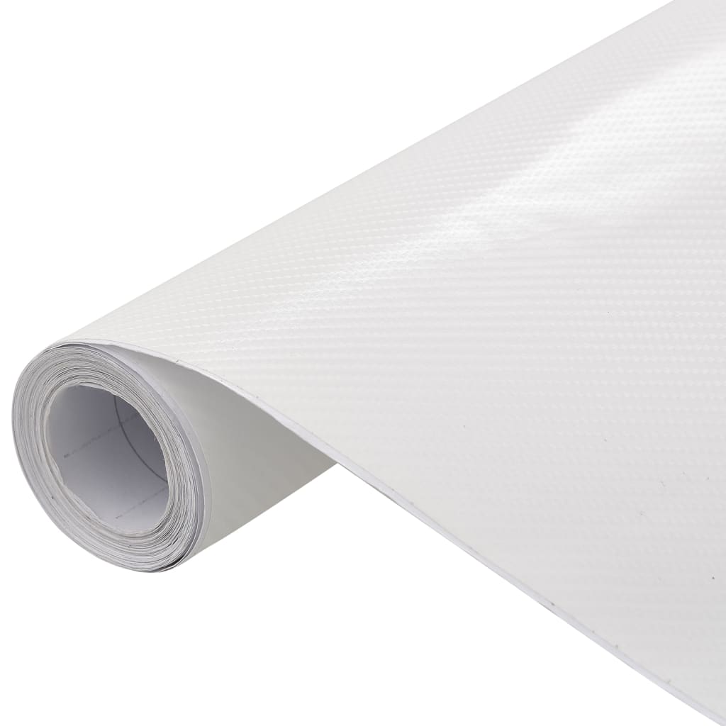 Vidaxl 2 st Autofolie 4d ​​100x150 cm blanco