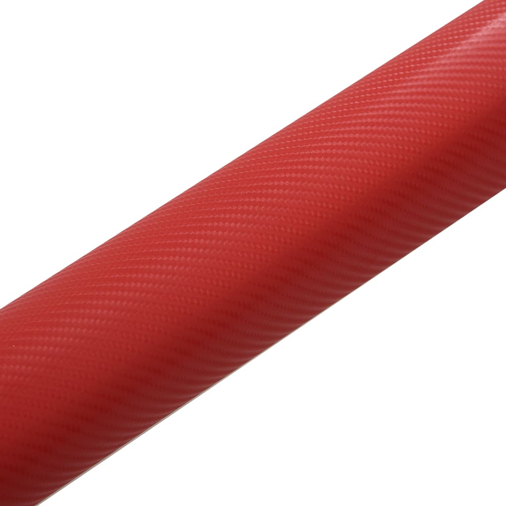 Vidaxl Autofolie 4D 100x150 cm rojo