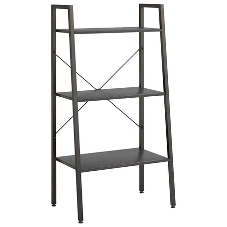 Vidaxl opbergmeubel met 3 lagen 56x35x108 cm zwart