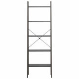 Vidaxl opbergmeubel met 5 lagen 56x35x174 cm zwart