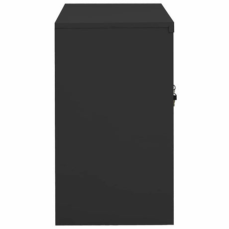 Vidaxl kantoorkast 90x40x70 cm staal antracietkleurig