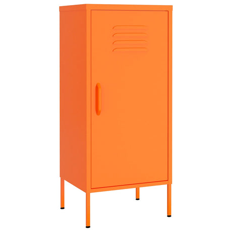 Vidaxl opbergkast 42,5x35x101,5 cm staal oranje