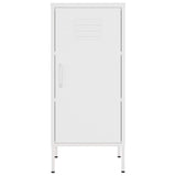 Vidaxl opbergkast 42,5x35x101,5 cm staal wit