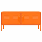 Vidaxl tv-meubel 105x35x50 cm staal oranje