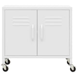 Vidaxl opbergkast 60x35x56 cm staal wit