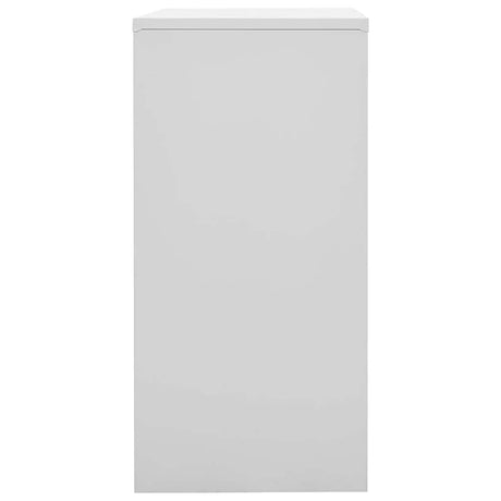 Vidaxl lockerkast 90x45x92,5 cm staal lichtgrijs en groen