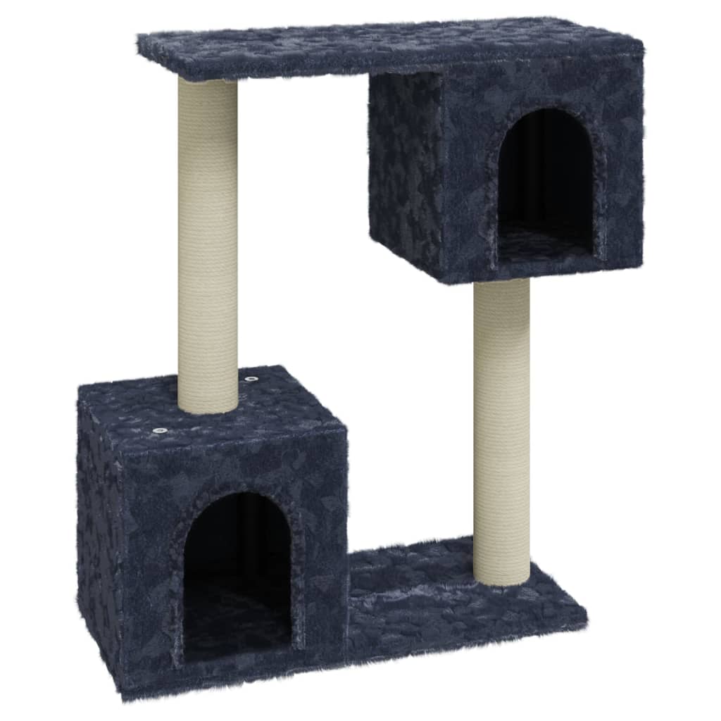 Vidaxl cat furniture with sisal scratching posts 60 cm dark gray