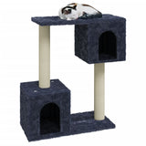 Vidaxl cat furniture with sisal scratching posts 60 cm dark gray