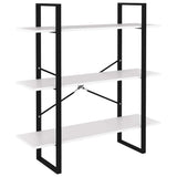 Vidaxl boekenkast 100x30x105 cm bewerkt hout wit