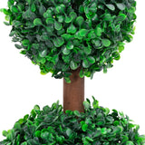 Vidaxl kunstplant met pot buxus bolvorming 60 cm groen