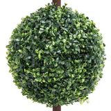 Vidaxl kunstplant met pot buxus bolvorming 118 cm groen